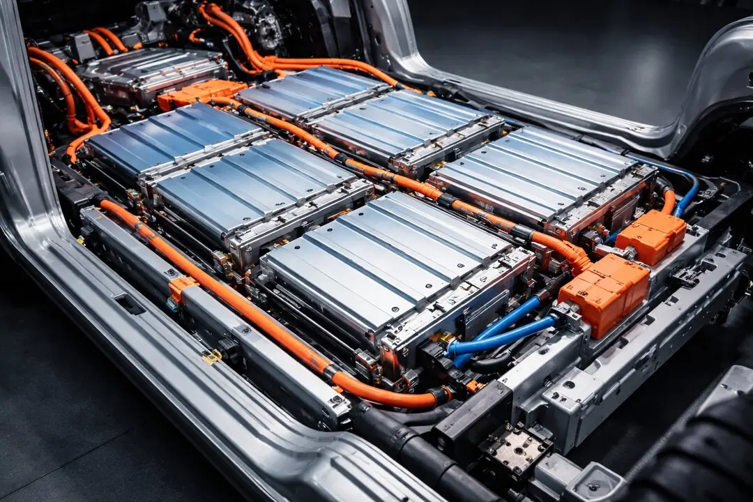 Bater&iacute;a de un coche el&eacute;ctrico