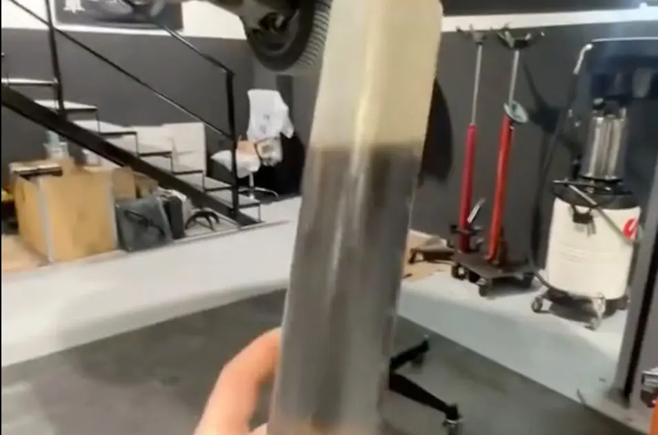 El aceite del BMW