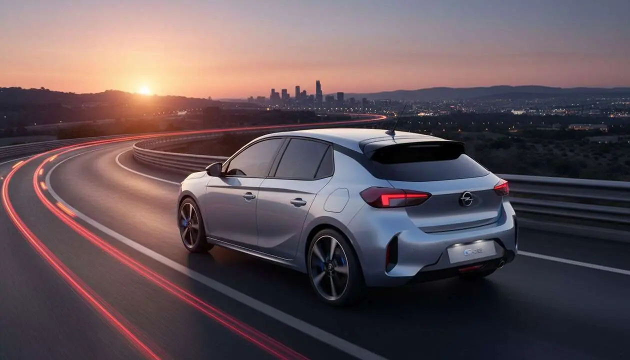  Opel Corsa GSe 2026 con m&aacute;s de 200 caballos y tecnolog&iacute;a avanzada para un rendimiento excepcional &mdash; Imagen generada por IA 