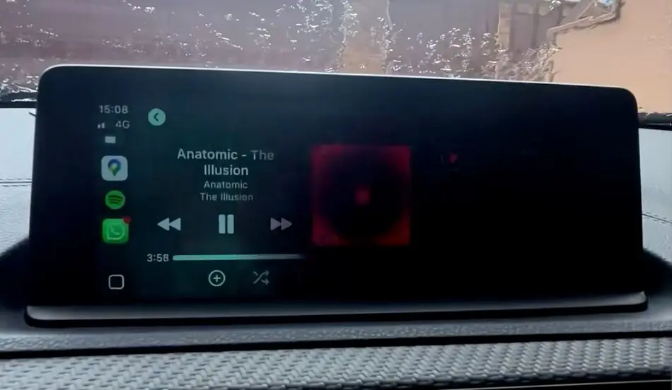 La pantalla del BMW M2