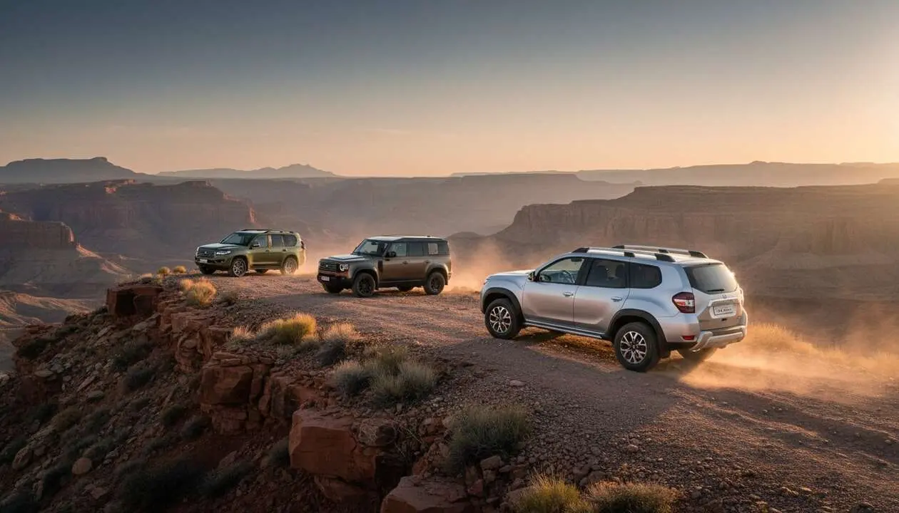  Nissan Terrano renovado en acci&oacute;n, el todoterreno robusto que compite con Land Cruiser y Defender en terrenos dif&iacute;ciles &mdash; Imagen generada por IA 