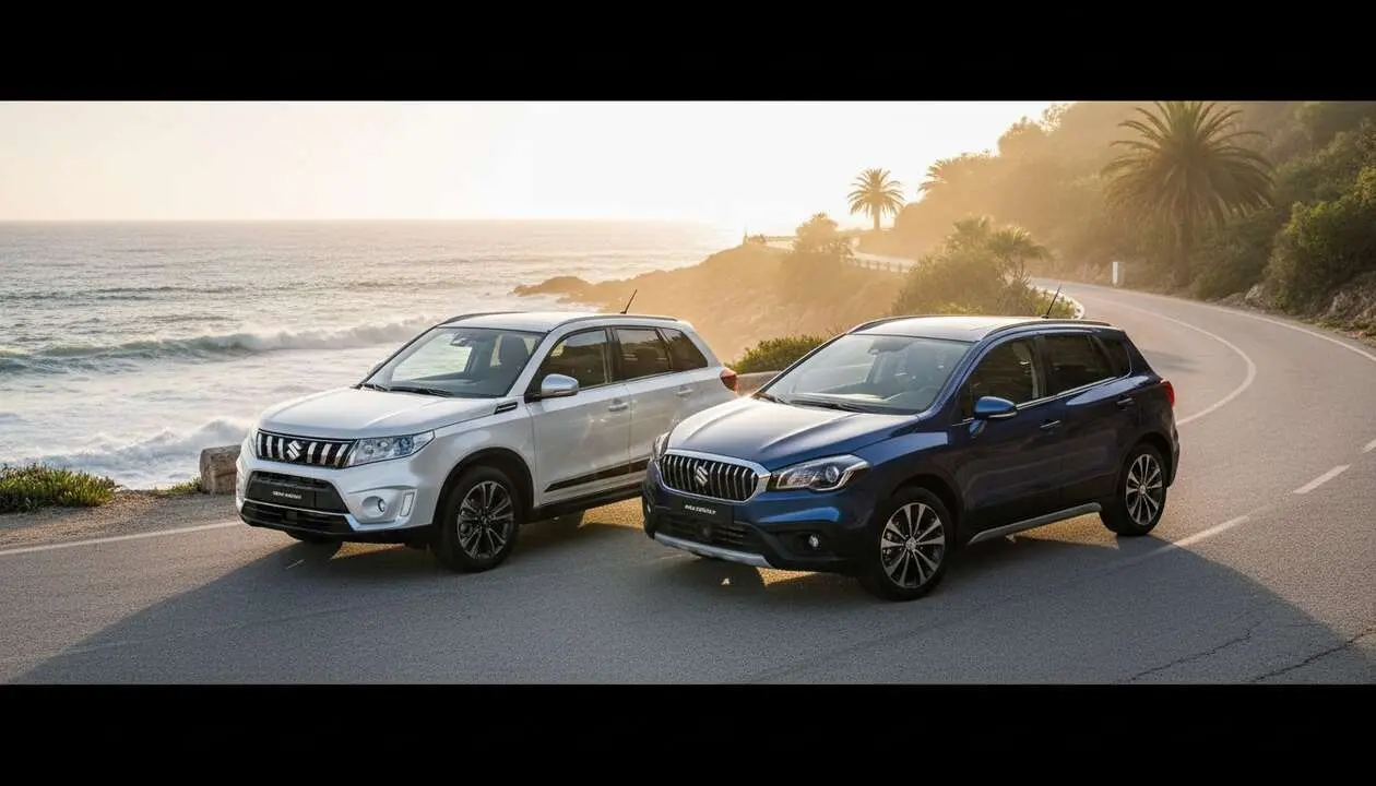  Suzuki Vitara y S-Cross en ediciones limitadas con m&aacute;s de 2.000 euros en equipamiento exclusivo y tecnolog&iacute;a avanzada &mdash; Imagen generada por IA 