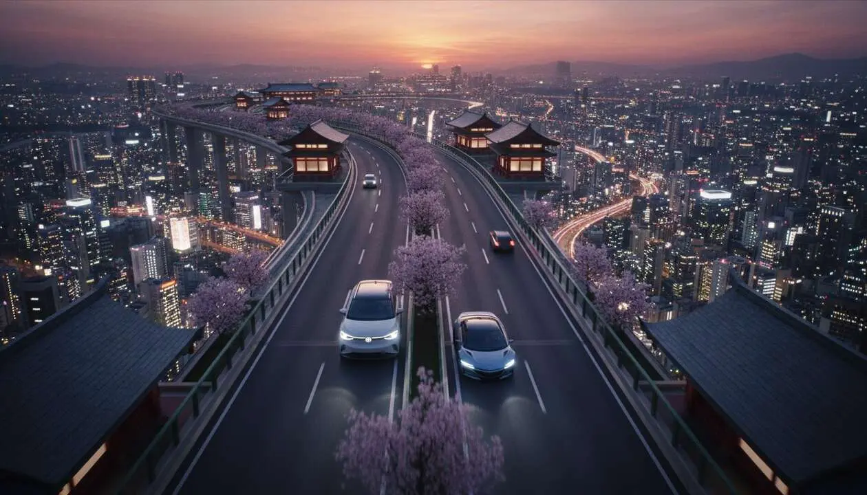  Volkswagen supera a Honda en ventas y revela nuevas sorpresas del mercado automotriz en Jap&oacute;n &mdash; Imagen generada por IA 