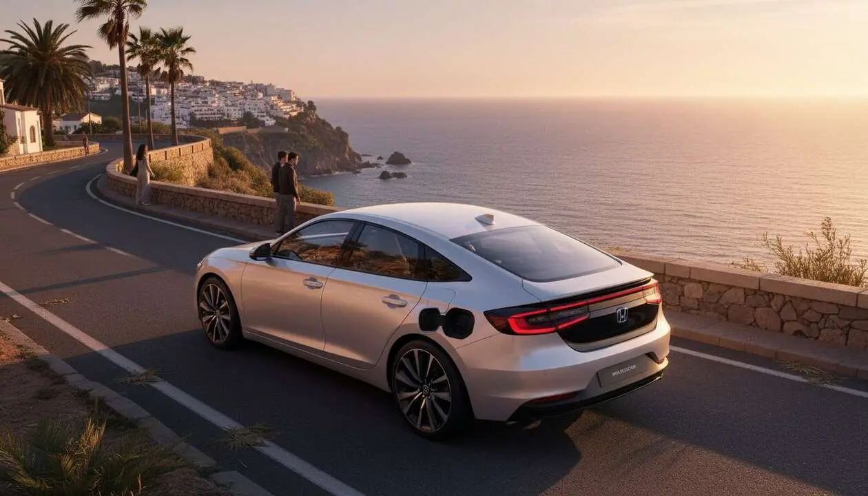  Honda h&iacute;brido asequible por 19.000 euros ideal para la movilidad sostenible en Espa&ntilde;a &mdash; Imagen generada por IA 