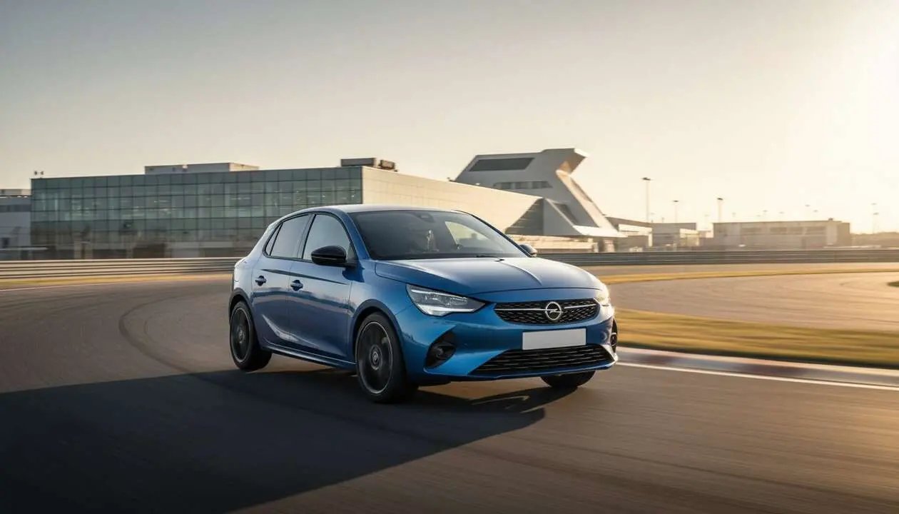  Opel Corsa m&aacute;s potente fabricado en Zaragoza llegar&aacute; en 2026 con nuevas mejoras y dise&ntilde;o innovador &mdash; Imagen generada por IA 