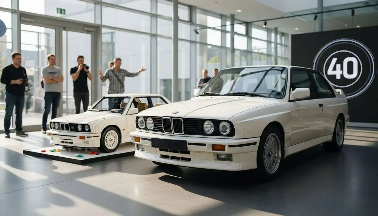  BMW M3 E30 celebra 40 a&ntilde;os con una edici&oacute;n &uacute;nica de LEGO que rinde homenaje al ic&oacute;nico modelo cl&aacute;sico &mdash; Imagen generada por IA 