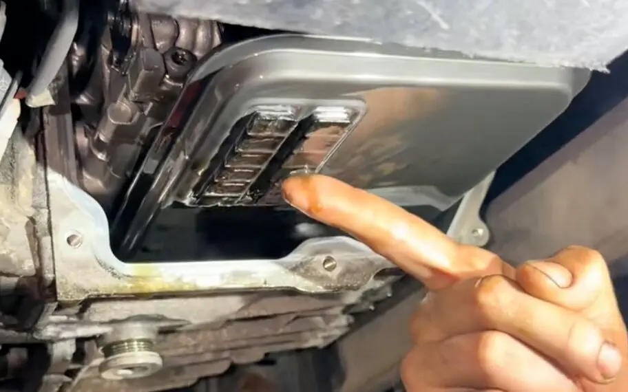 La caja de cambios del Mercedes