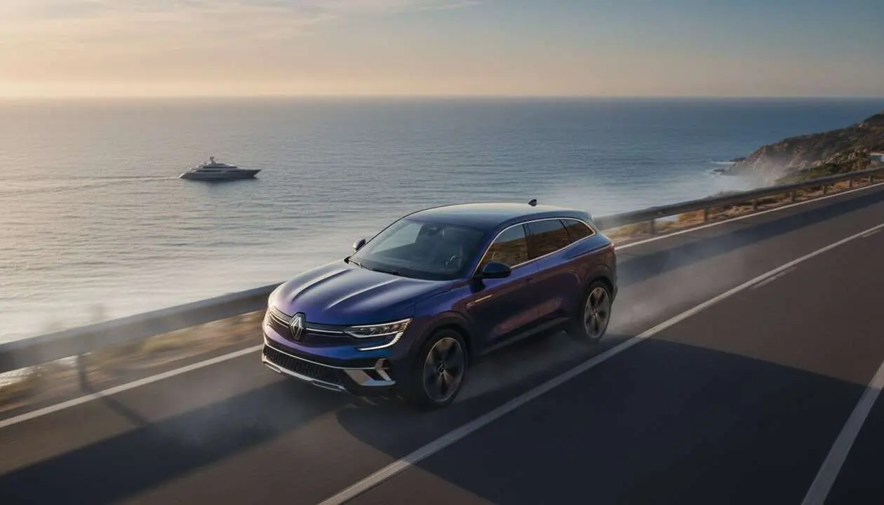  Renault Rafale 2026 h&iacute;brido premium con dise&ntilde;o innovador y tecnolog&iacute;a avanzada para conducci&oacute;n eficiente y sostenible &mdash; Imagen generada por IA 