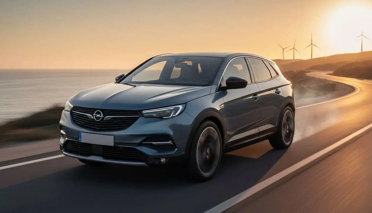  Opel Grandland el&eacute;ctrico nuevo modelo con autonom&iacute;a de 700 km que revoluciona el mercado automotriz actual &mdash; Imagen generada por IA 