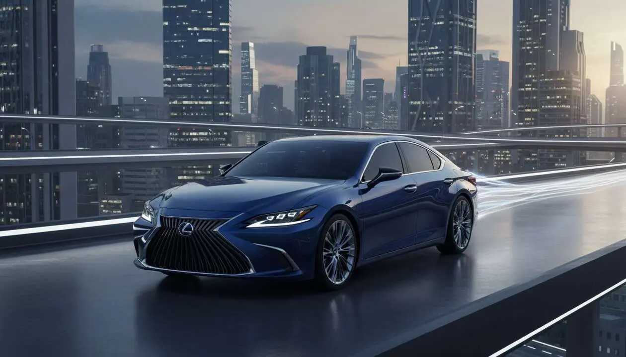  Lexus ES 2026 la berlina m&aacute;s silenciosa y lujosa que marca la evoluci&oacute;n del dise&ntilde;o y tecnolog&iacute;a &mdash; Imagen generada por IA 