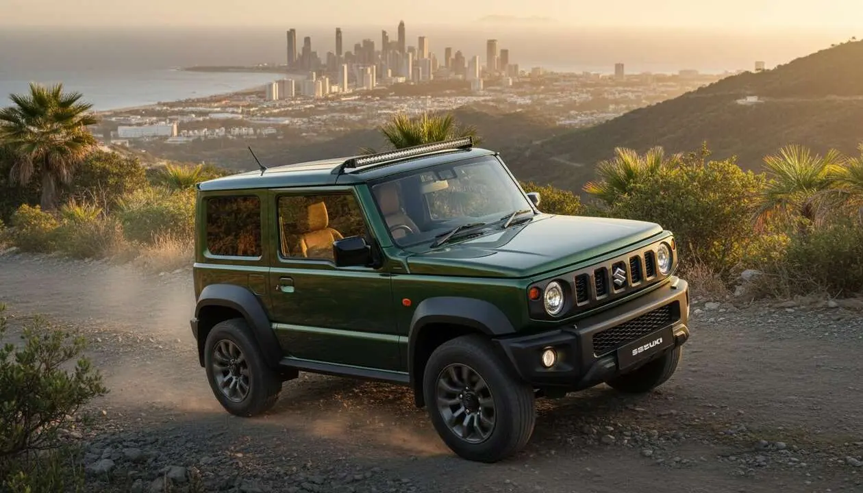  Suzuki Jimny 2026 con motor turbo y dise&ntilde;o lujoso que no llegar&aacute; al mercado espa&ntilde;ol &mdash; Imagen generada por IA 