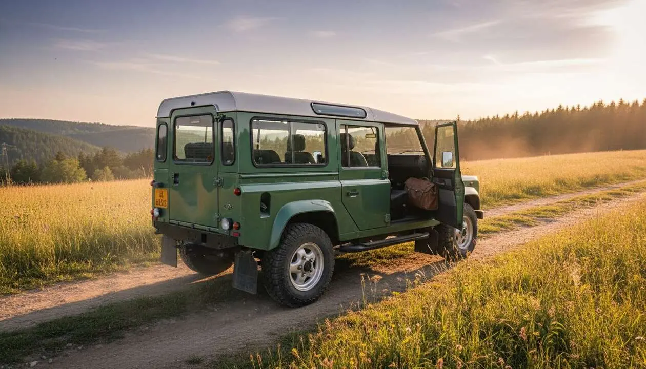  Land Rover Td5 cl&aacute;sico en excelente estado que sigue sorprendiendo por su dise&ntilde;o y potencia original &mdash; Imagen generada por IA 