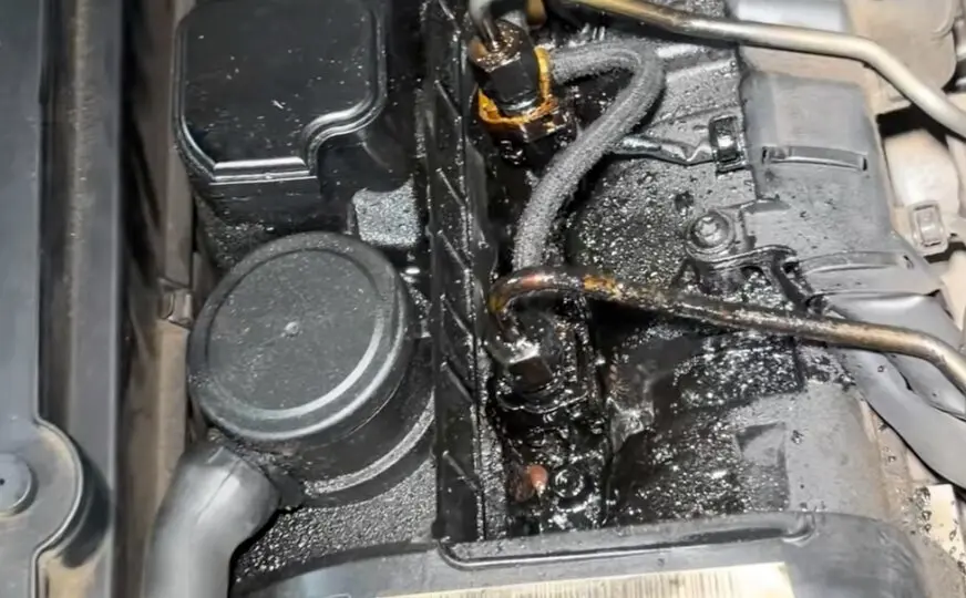El inyector del Mercedes
