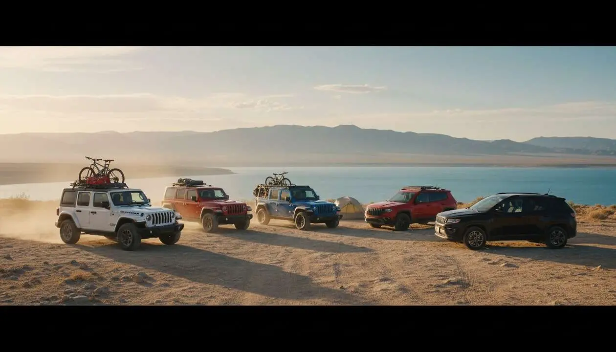  Jeep modelos ideales para disfrutar el verano al aire libre con aventura y comodidad todoterreno &mdash; Imagen generada por IA 