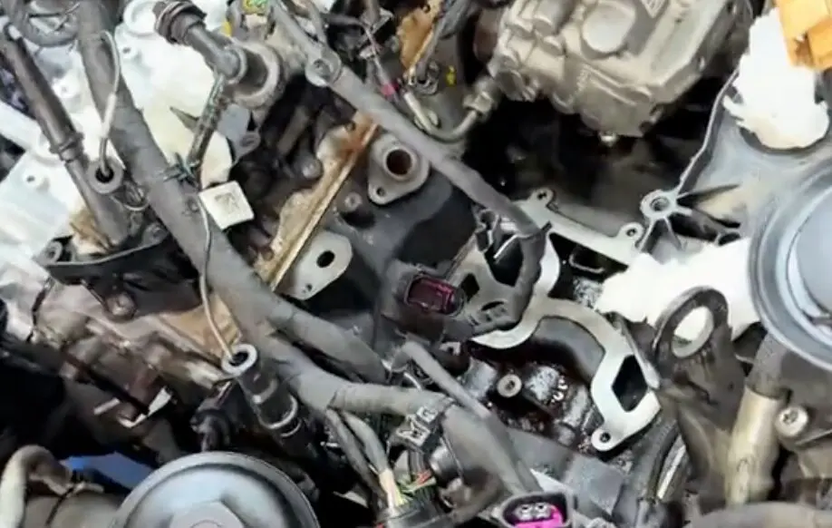 El motor del Audi