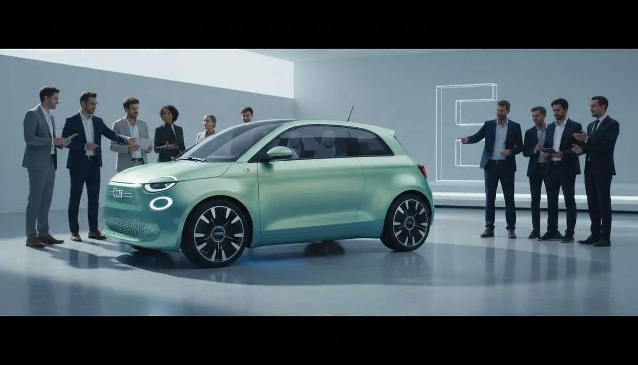  Nuevo Fiat ECO por menos de 10.000 euros que revoluciona el mercado de coches eficientes y econ&oacute;micos &mdash; Imagen generada por IA 