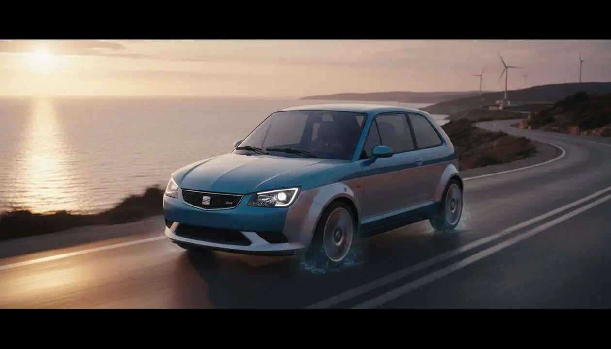  Nuevo Seat 127 h&iacute;brido presentado en Espa&ntilde;a, el coche econ&oacute;mico y eficiente que todos esperaban &mdash; Imagen generada por IA 