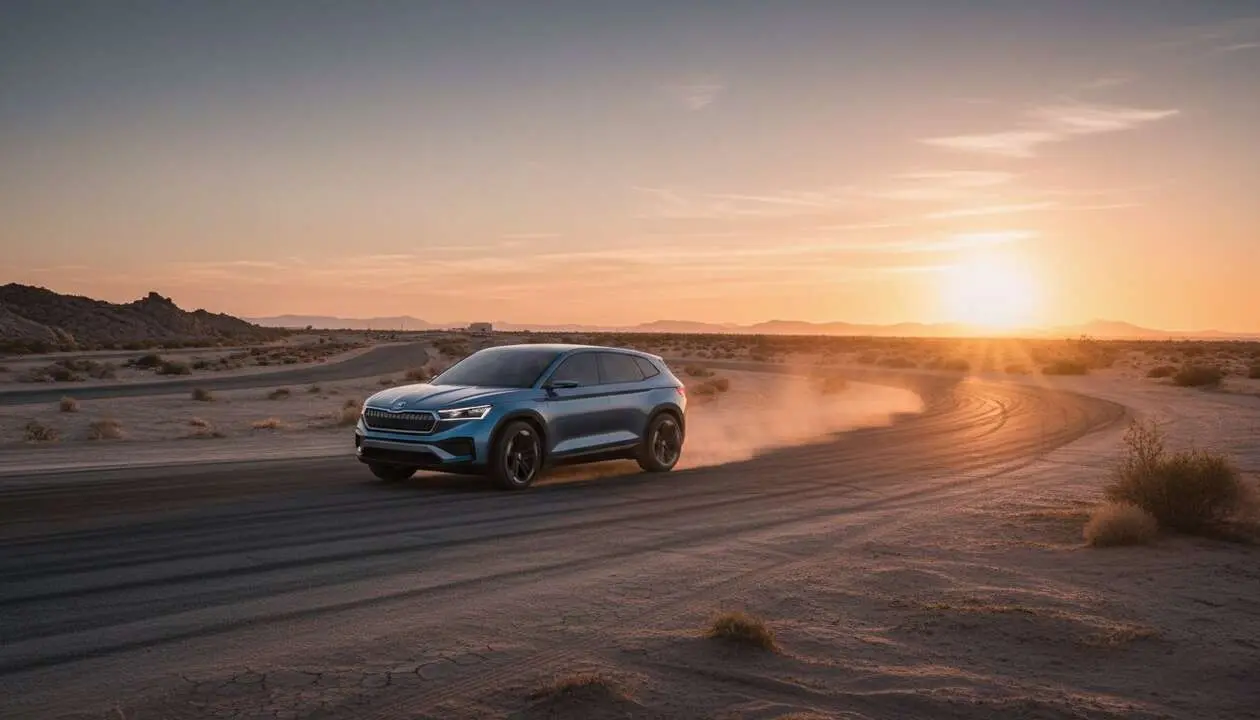  Skoda Peaq el&eacute;ctrico innovador que transformar&aacute; 2026 tras superar 1,5 millones de kil&oacute;metros de pruebas &mdash; Imagen generada por IA 