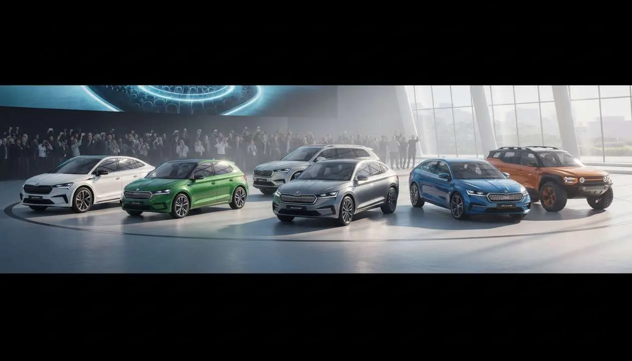  Los 5 coches el&eacute;ctricos de Skoda que marcar&aacute;n tendencia y revolucionar&aacute;n el mercado en 2026 &mdash; Imagen generada por IA 