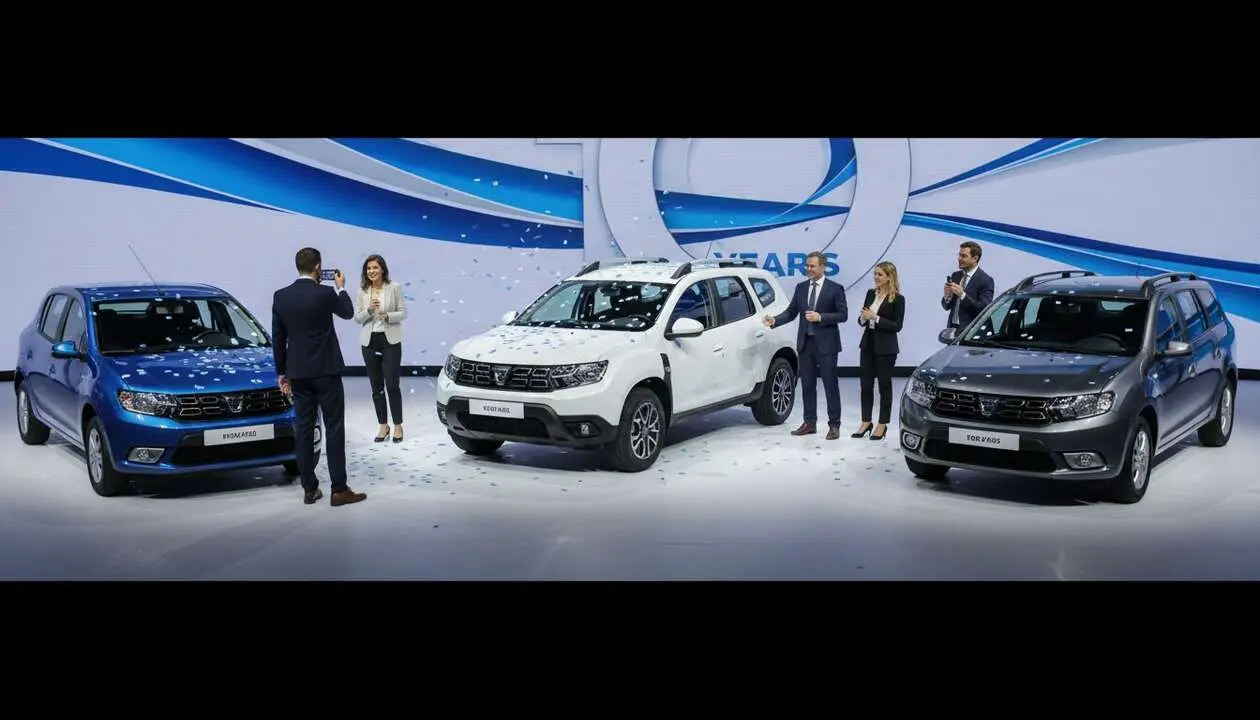  Dacia ofrece garant&iacute;a exclusiva de 10 a&ntilde;os en coches econ&oacute;micos para mayor tranquilidad y confianza del cliente &mdash; Imagen generada por IA 