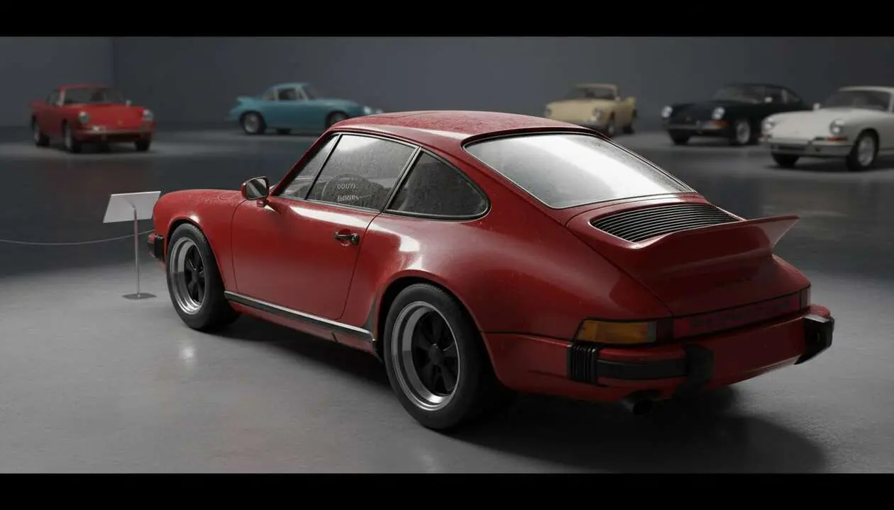  Porsche 911 RSR Strassenversion con solo 10 km en perfecto estado y excepcional conservaci&oacute;n original &mdash; Imagen generada por IA 