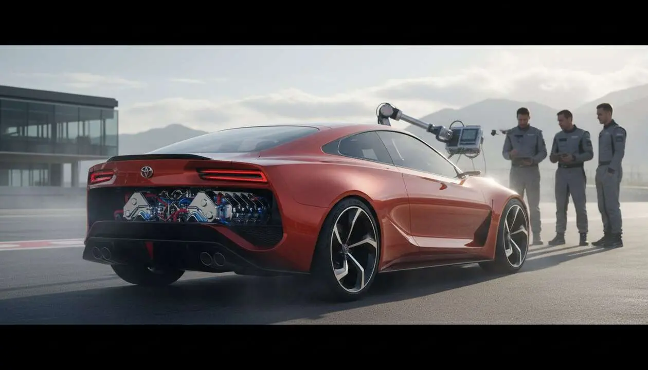  Toyota Celica 2026 con motor G20E revolucionario mostrando su dise&ntilde;o deportivo y potencia avanzada &mdash; Imagen generada por IA 