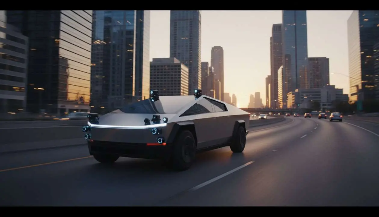 Tesla Autopilot 2024 mostrando funciones revolucionarias y tecnolog&iacute;a avanzada en conducci&oacute;n semi aut&oacute;noma &mdash; Imagen generada por IA 