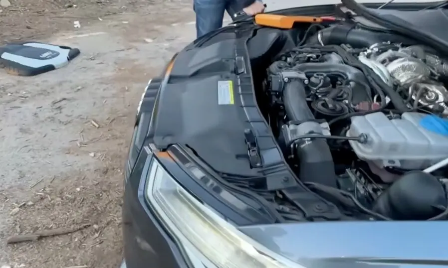 El motor del Audi