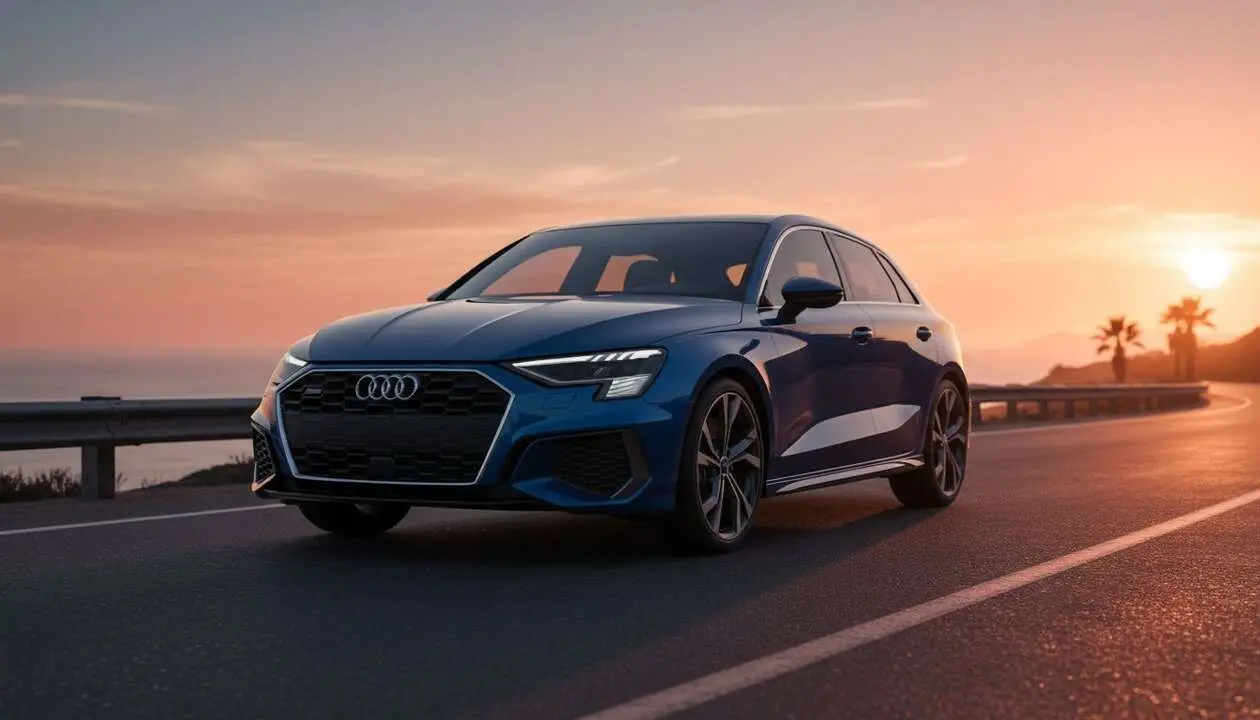  Audi A3 2026 actualizado con tecnolog&iacute;a avanzada y dise&ntilde;o renovado para una experiencia de conducci&oacute;n &uacute;nica &mdash; Imagen generada por IA 