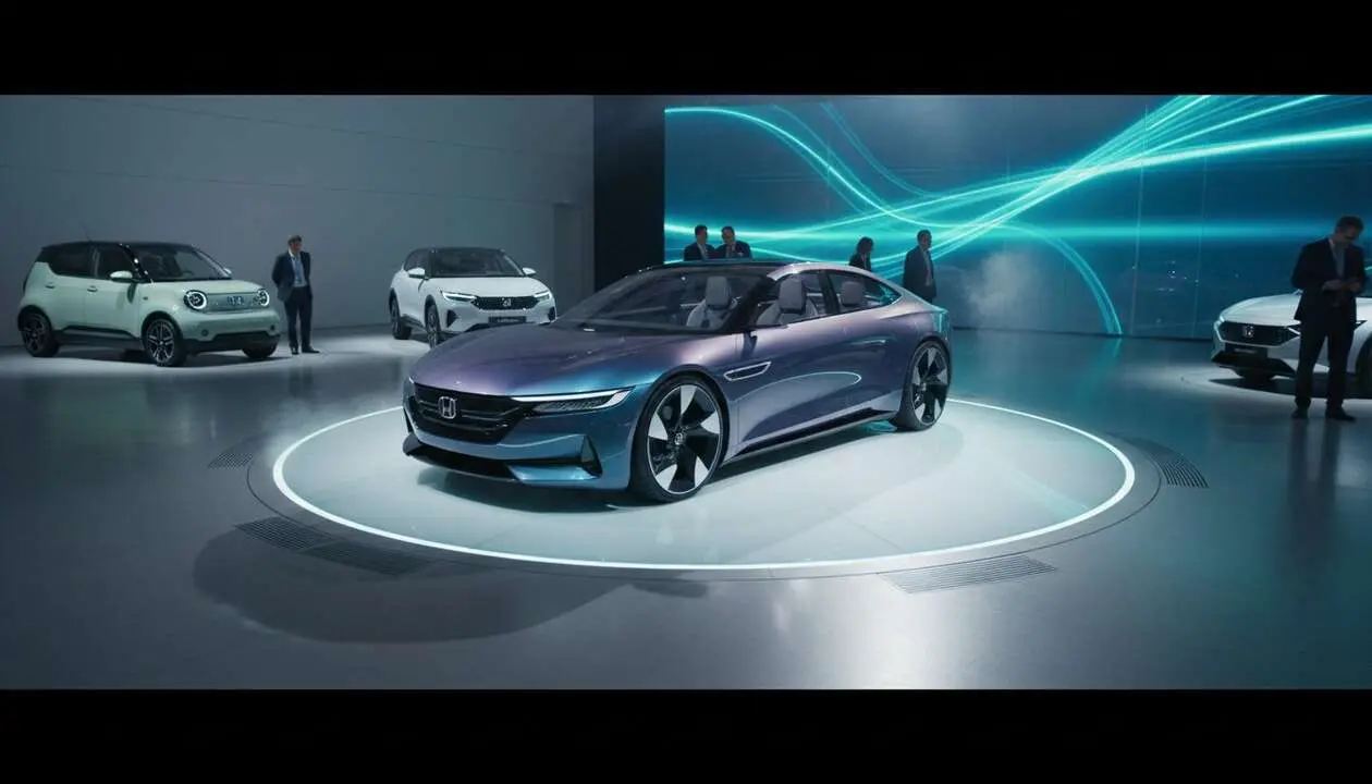  Modelos el&eacute;ctricos innovadores de Honda que transforman el futuro del sector automotriz con tecnolog&iacute;a avanzada &mdash; Imagen generada por IA 