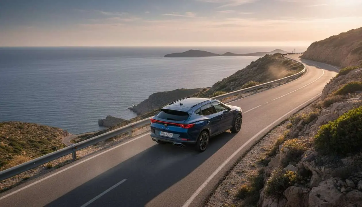  Cupra Formentor SUV deportivo con dise&ntilde;o innovador y tecnolog&iacute;a avanzada para m&aacute;xima potencia y rendimiento &mdash; Imagen generada por IA 