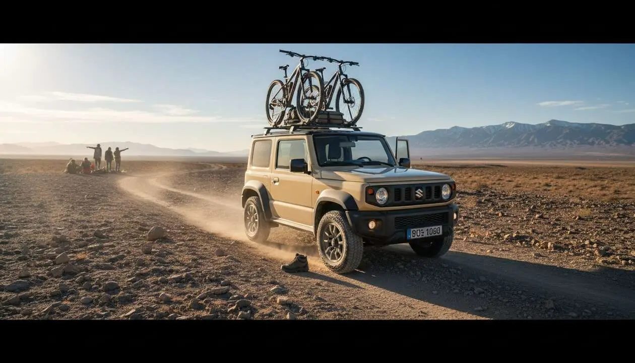  Suzuki Jimny 2026 todoterreno econ&oacute;mico y compacto con dise&ntilde;o moderno por solo 13.800 euros &mdash; Imagen generada por IA 