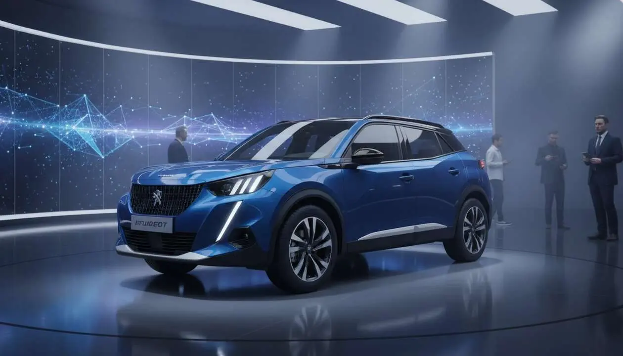  Peugeot 2008 2024 en detalle mostrando su dise&ntilde;o moderno y tecnolog&iacute;a avanzada a precios competitivos &mdash; Imagen generada por IA 