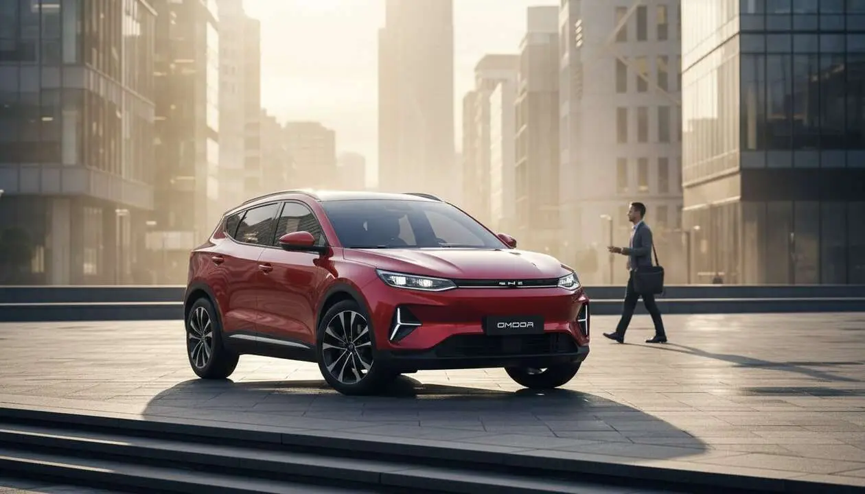  Imagen destacada del Omoda 3, el SUV compacto que revoluciona la movilidad urbana con dise&ntilde;o moderno y tecnolog&iacute;a avanzada &mdash; Imagen generada por IA 