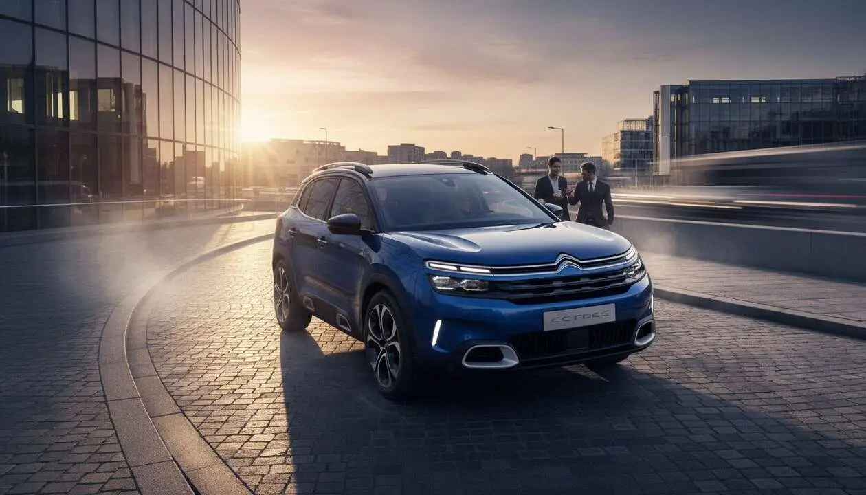  Citro&euml;n C5 2024 SUV moderno con dise&ntilde;o innovador y tecnolog&iacute;a avanzada que revoluciona el mercado automotriz actual &mdash; Imagen generada por IA 