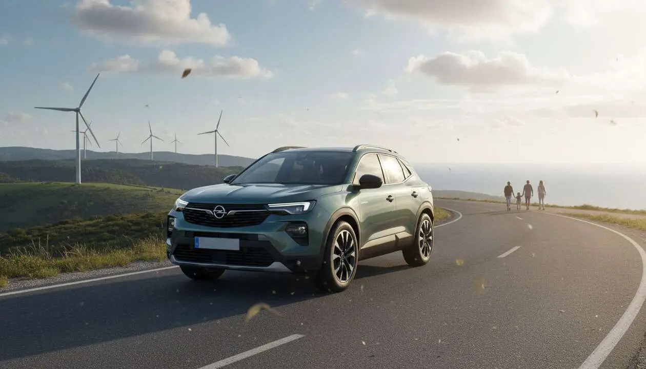  Opel Frontera 2026 SUV 7 plazas con tecnolog&iacute;a ECO innovadora para un futuro m&aacute;s sostenible y eficiente &mdash; Imagen generada por IA 