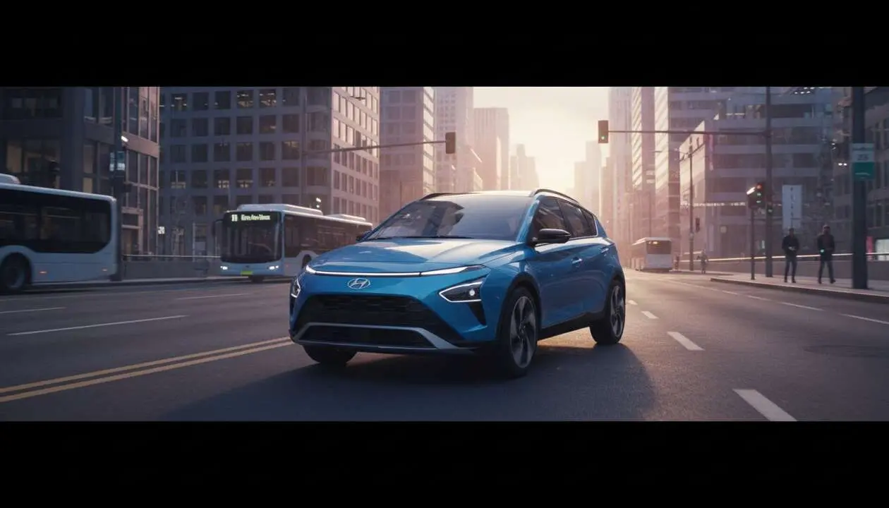  Hyundai Bayon 2026 nuevo modelo con innovaciones y dise&ntilde;o moderno para una conducci&oacute;n urbana eficiente y segura &mdash; Imagen generada por IA 