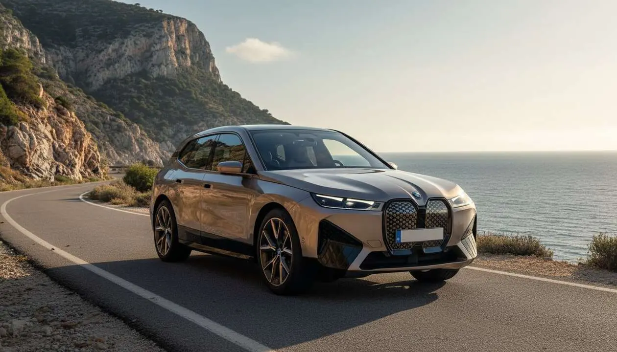  BMW iX 2026 el&eacute;ctrico de lujo desde 89.600 euros con caracter&iacute;sticas y dise&ntilde;o innovador para conducci&oacute;n eficiente &mdash; Imagen generada por IA 