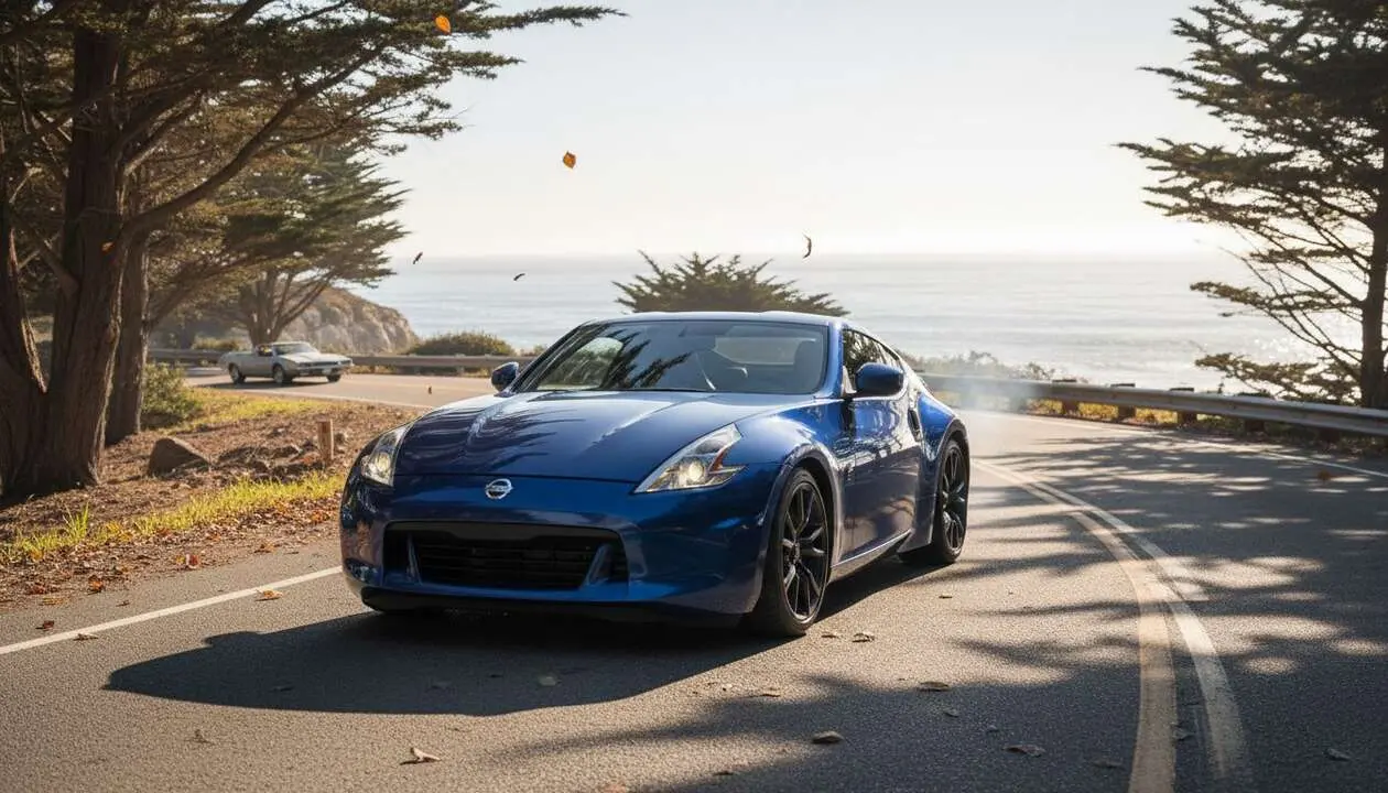  Nissan 370Z deportivo usado en venta como la mejor opci&oacute;n para aficionados que buscan rendimiento y estilo al mejor precio &mdash; Imagen generada por IA 