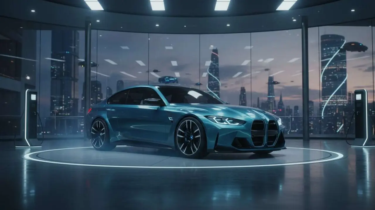  BMW M3 el&eacute;ctrico de 1000 CV presentado para 2027 revolucionando el mercado con alta potencia y dise&ntilde;o innovador &mdash; Imagen generada por IA 