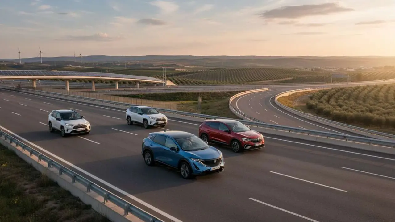  Nissan en Espa&ntilde;a implementa una estrategia competitiva para superar a Renault y Toyota en el mercado automotriz &mdash; Imagen generada por IA 
