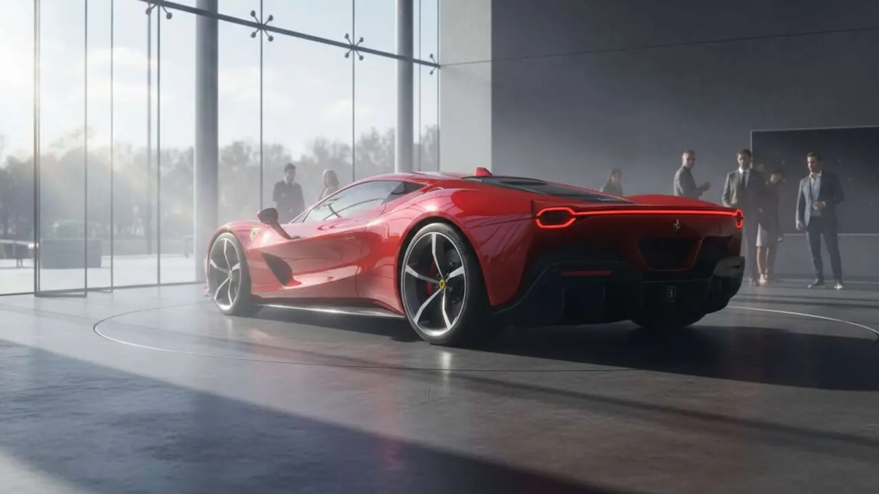  Ferrari HC25 supercar exclusivo 2026 dise&ntilde;o futurista y lujo limitado para coleccionistas y amantes de la velocidad &mdash; Imagen generada por IA 