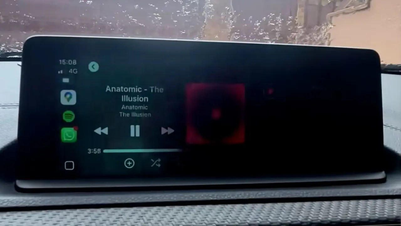 La pantalla del BMW M2