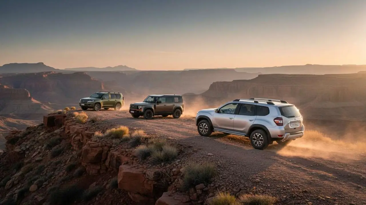  Nissan Terrano renovado en acci&oacute;n, el todoterreno robusto que compite con Land Cruiser y Defender en terrenos dif&iacute;ciles &mdash; Imagen generada por IA 