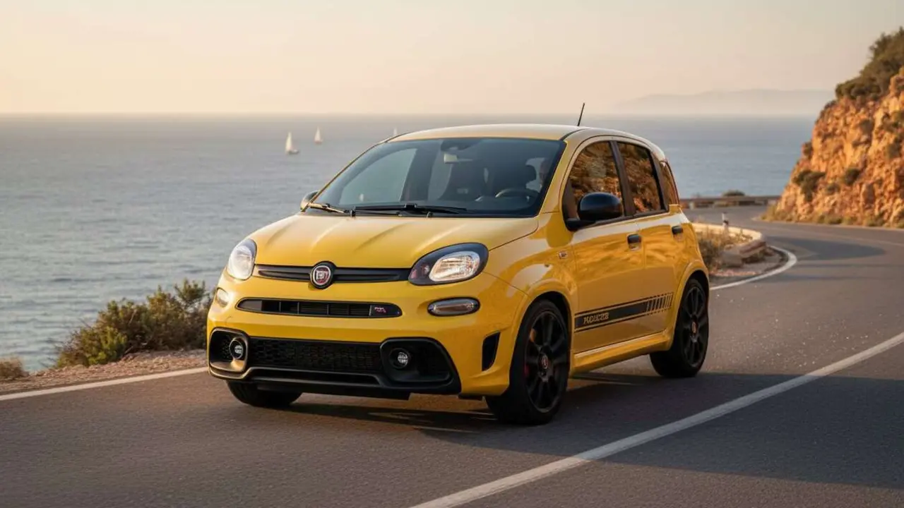  Abarth Grande Panda como alternativa econ&oacute;mica al GTI cl&aacute;sico con potencia y estilo &uacute;nico &mdash; Imagen generada por IA 