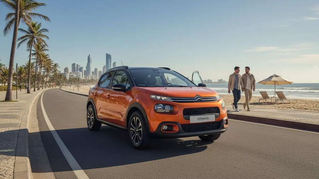  Nuevo Citr&ouml;en C3 SUV econ&oacute;mico y pr&aacute;ctico para ciudad por menos de 17.000 euros con dise&ntilde;o moderno &mdash; Imagen generada por IA 