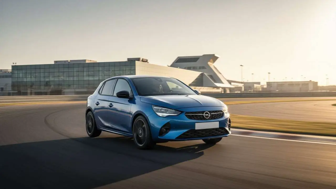  Opel Corsa m&aacute;s potente fabricado en Zaragoza llegar&aacute; en 2026 con nuevas mejoras y dise&ntilde;o innovador &mdash; Imagen generada por IA 