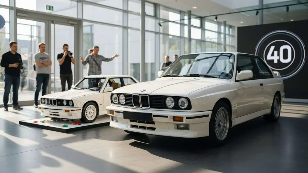  BMW M3 E30 celebra 40 a&ntilde;os con una edici&oacute;n &uacute;nica de LEGO que rinde homenaje al ic&oacute;nico modelo cl&aacute;sico &mdash; Imagen generada por IA 
