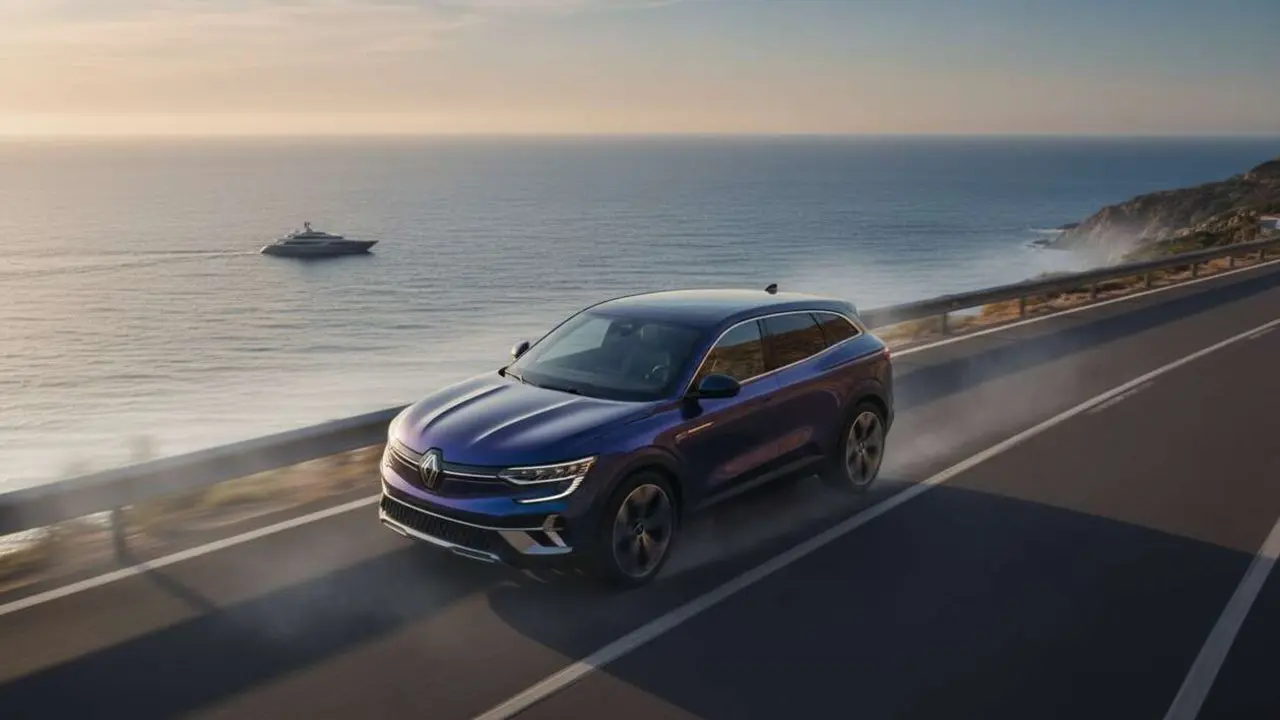 Renault Rafale 2026 h&iacute;brido premium con dise&ntilde;o innovador y tecnolog&iacute;a avanzada para conducci&oacute;n eficiente y sostenible &mdash; Imagen generada por IA 