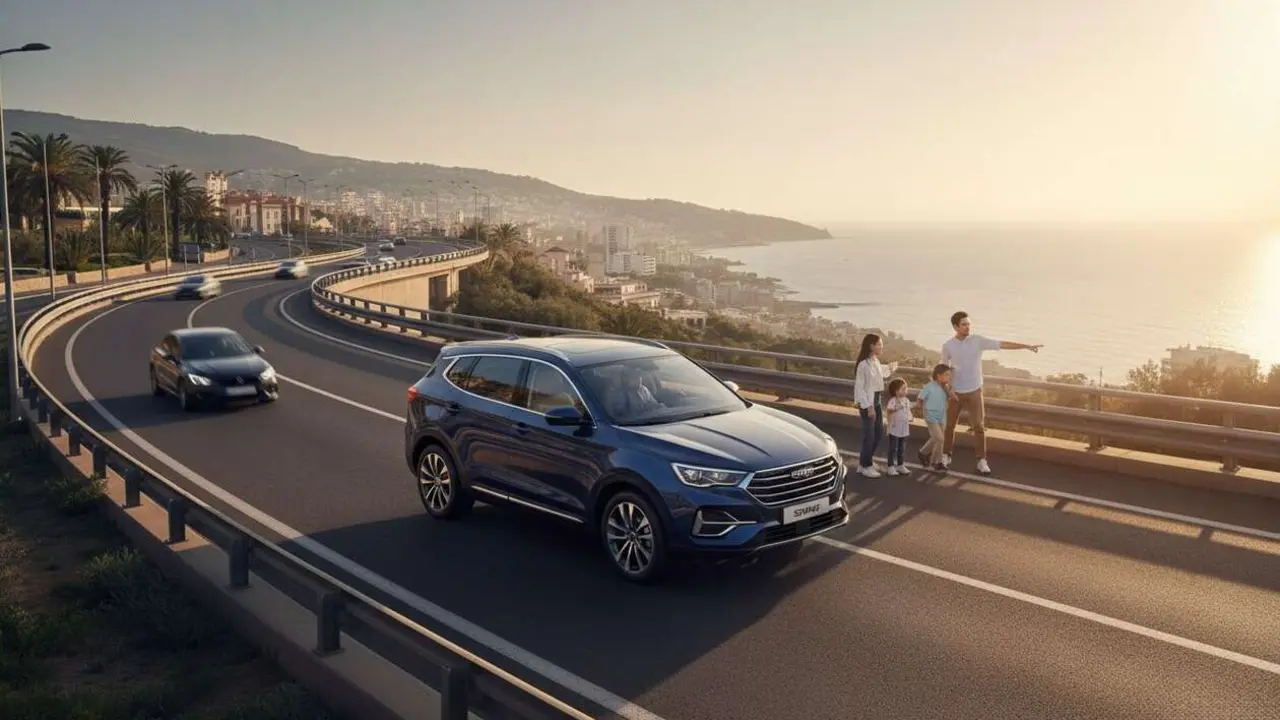  SWM G03F SUV superh&iacute;brido 7 plazas econ&oacute;mico por menos de 20.000 euros imagen destacada del nuevo modelo 2024 &mdash; Imagen generada por IA 